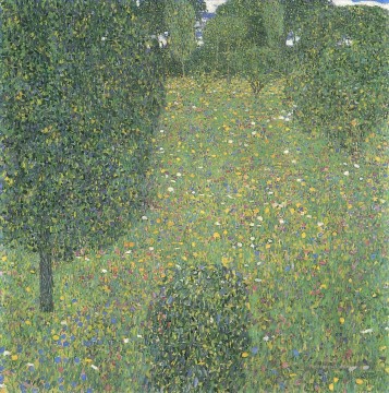  paysage - Paysage Jardin Meadow à Fleur Gustav Klimt Forêt